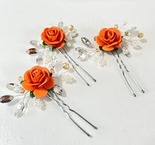 Load image into Gallery viewer, Set of 3 Bobby Pins in Gift Box - Assorted Colours Available