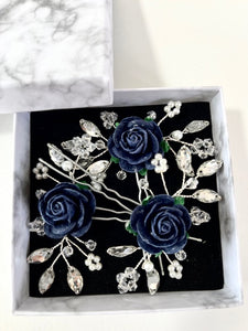 Set of 3 Bobby Pins in Gift Box - Assorted Colours Available