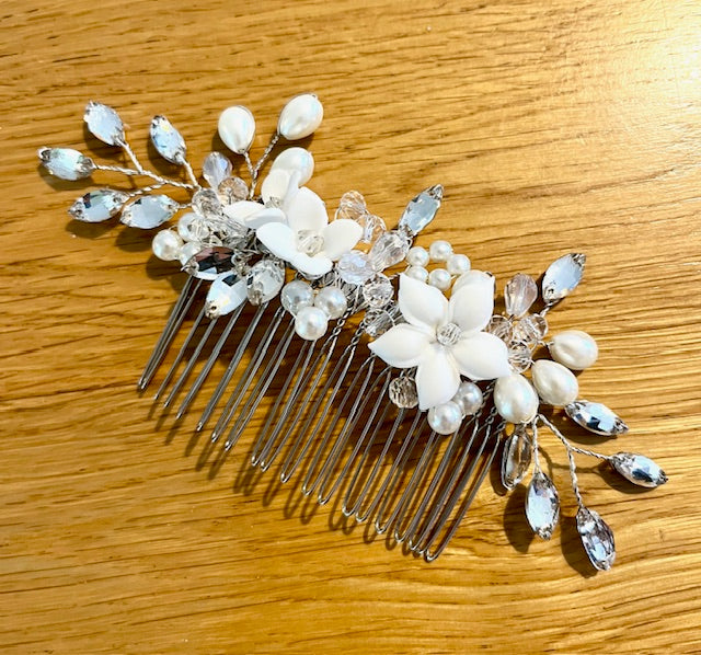 Poppy - Bridal Hair Comb